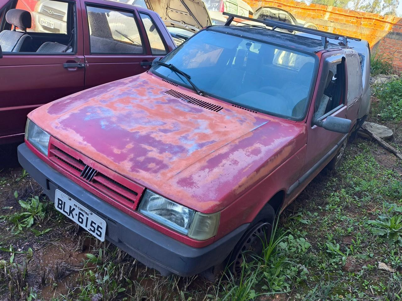 UNO ELETRONIC - FIAT, 1995/1995, VERMELHO