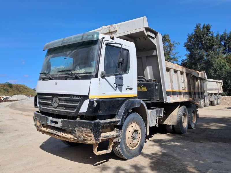 CAMINHÃO BASCULANTE MERCEDES-BENZ AXOR 2831K6X4, 2011/2011, Placa FINAL 3 (SP), (Ref.: 2061132)