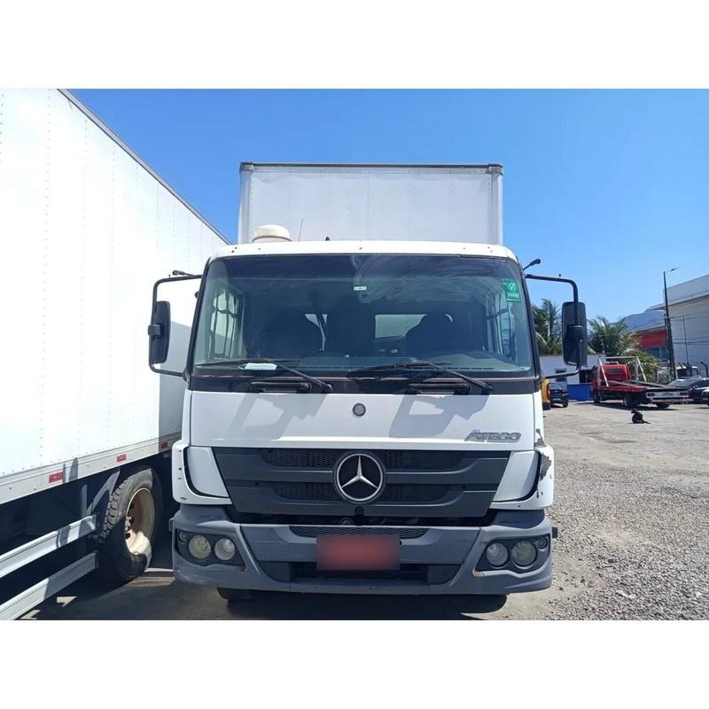 CAMINHÃO BAÚ C/ BLINDAGEM ELÉTRICA T4S MERCEDES-BENZ ATEGO 1419, 2018, Placa FINAL 9 (PE), (Ref.: 99223100012553)