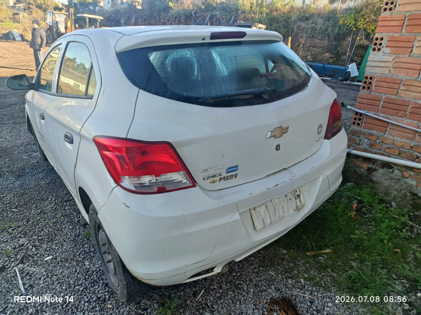 CHEVROLET ONIX, 2018, BRANCO