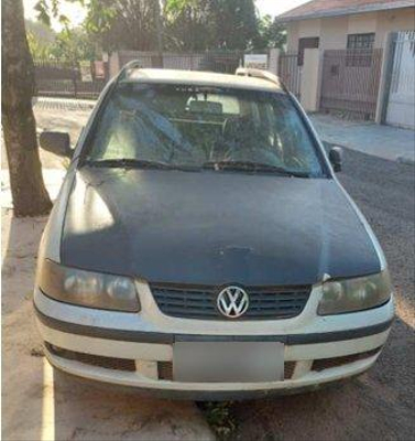 VW/PARATI 16V, Placa: AJ*-90**, Ano de fabricação/modelo: 2000/2000, Cor: BRANCA