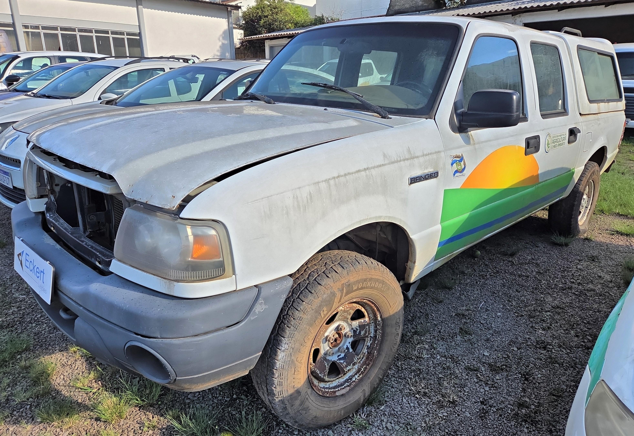 FORD RANGER XL 13P ANO: 2007/2008 PLACA FINAL 9 (SC)