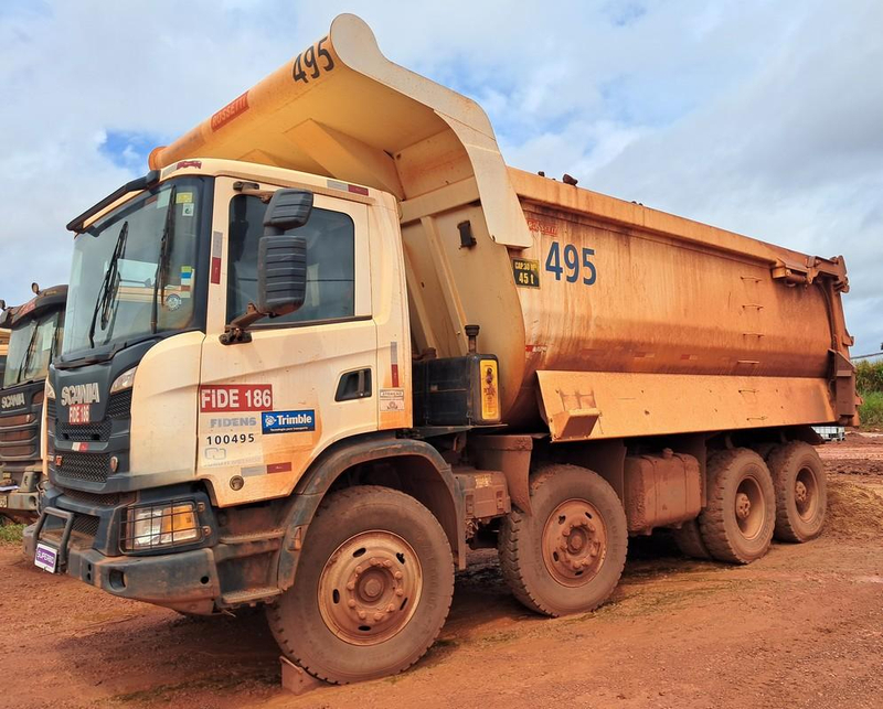 CAMINHÃO BASCULANTE SCANIA G500 B8X4 XT CS, 2020/2020, Placa FINAL 8 (MG), (Ref.: 11000495)