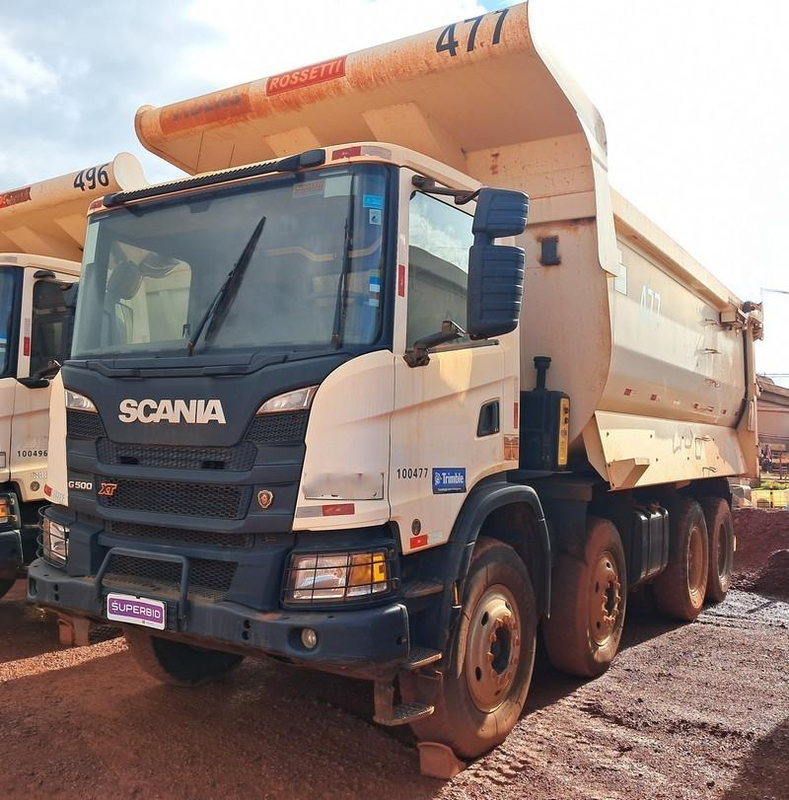 CAMINHÃO BASCULANTE SCANIA G500 B8X4 XT CS, 2020/2020, Placa FINAL 6 (MG), (Ref.: 11000477)