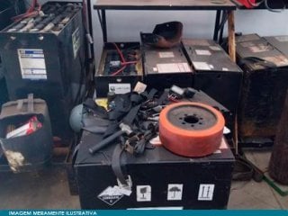 15 Bateria de Empilhadeira vários tipos e tamanhos