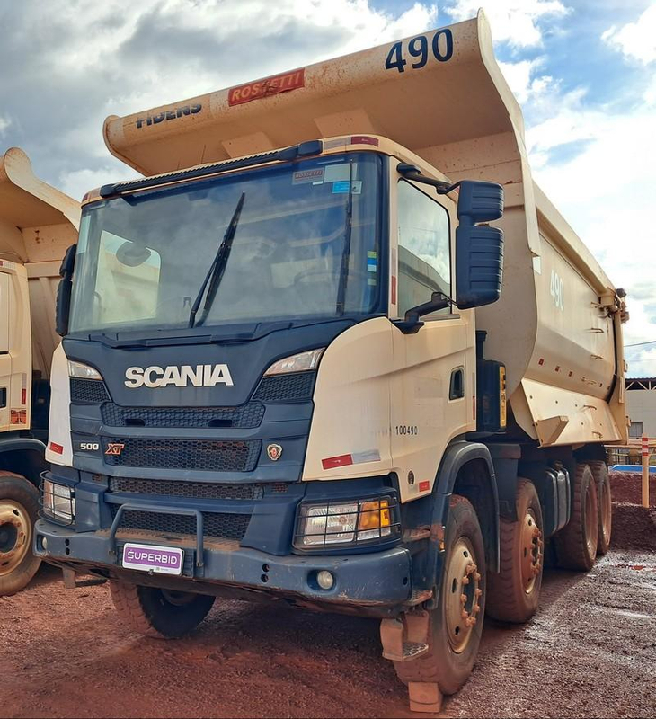 CAMINHÃO BASCULANTE SCANIA G500 B8X4 XT CS, 2020/2020, Placa FINAL 4 (MG), (Ref.: 11000490)