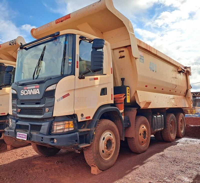 CAMINHÃO BASCULANTE SCANIA G500 B8X4 XT CS, 2020/2020, Placa FINAL 7 (MG), (Ref.: 11000481)