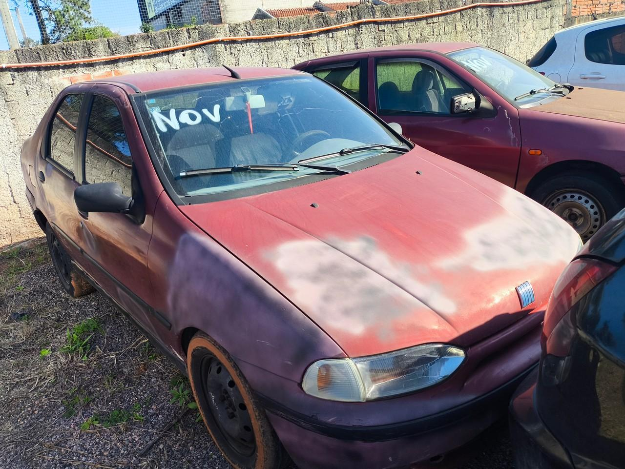SUCATA FIAT SIENA EL - IMP, 1997/1998, VERMELHO,
