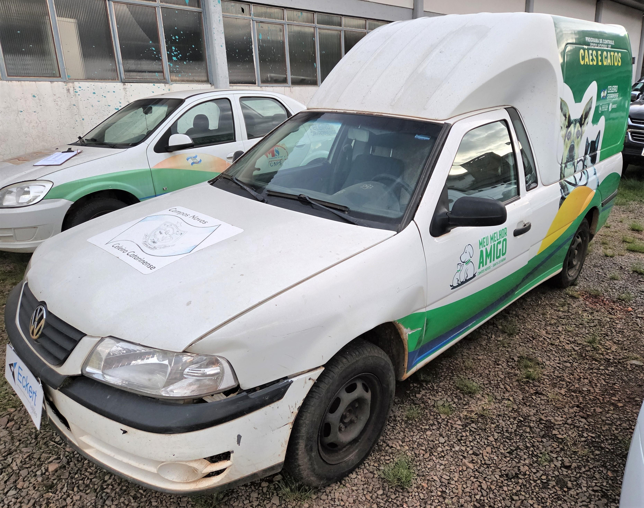VOLKSWAGEN SAVEIRO AMBULANCIA 1.6 ANO: 2003/2004 PLACA FINAL 0 (SC)