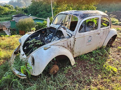 SUCATA DE VEÍCULO VOLKSWAGEN FUSCA ANO: 1983/1983