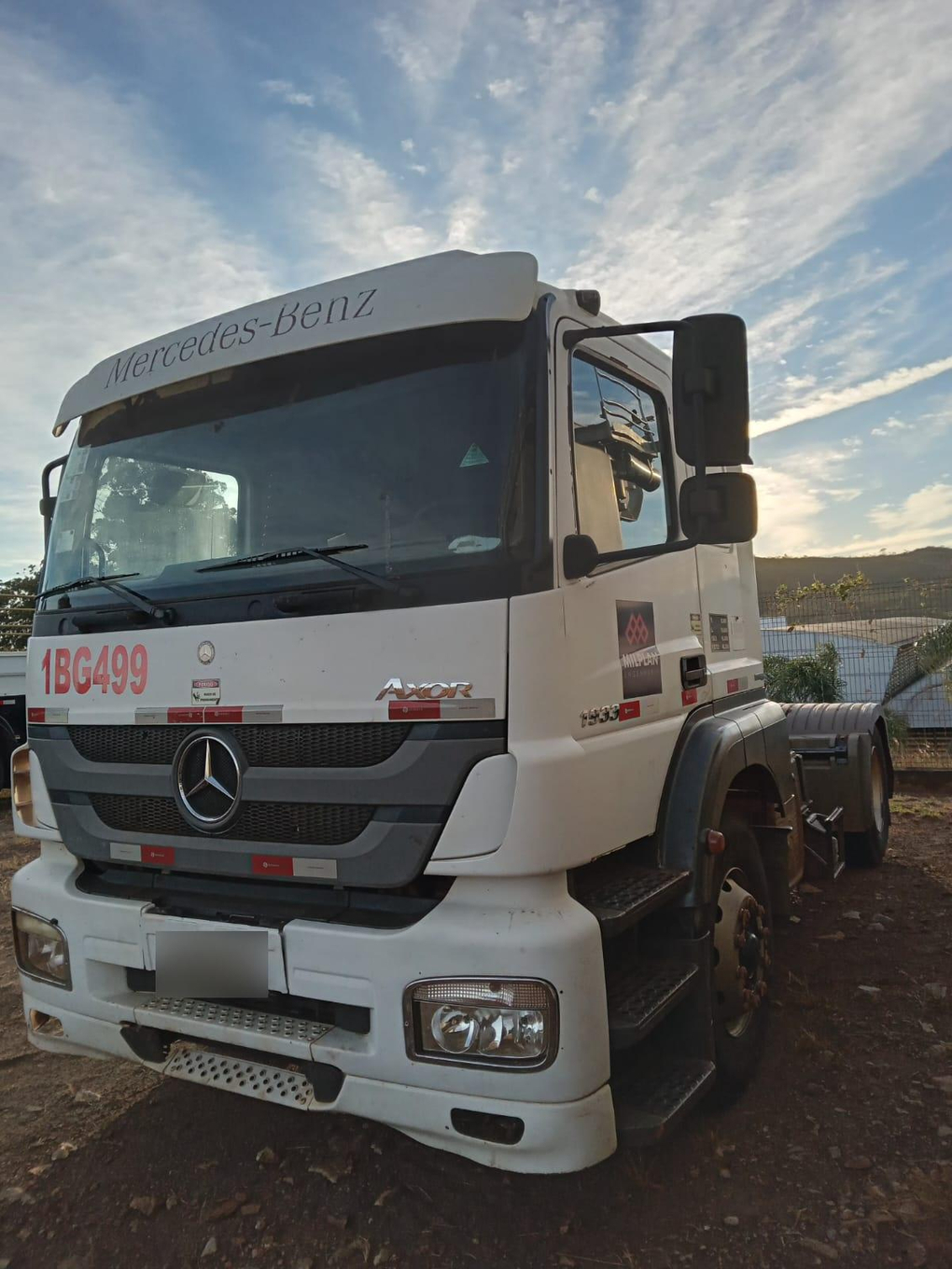 CAVALO MECÂNICO MERCEDES BENZ AXOR 1933 LS, 2015/2016, Placa FINAL 9 (MG),