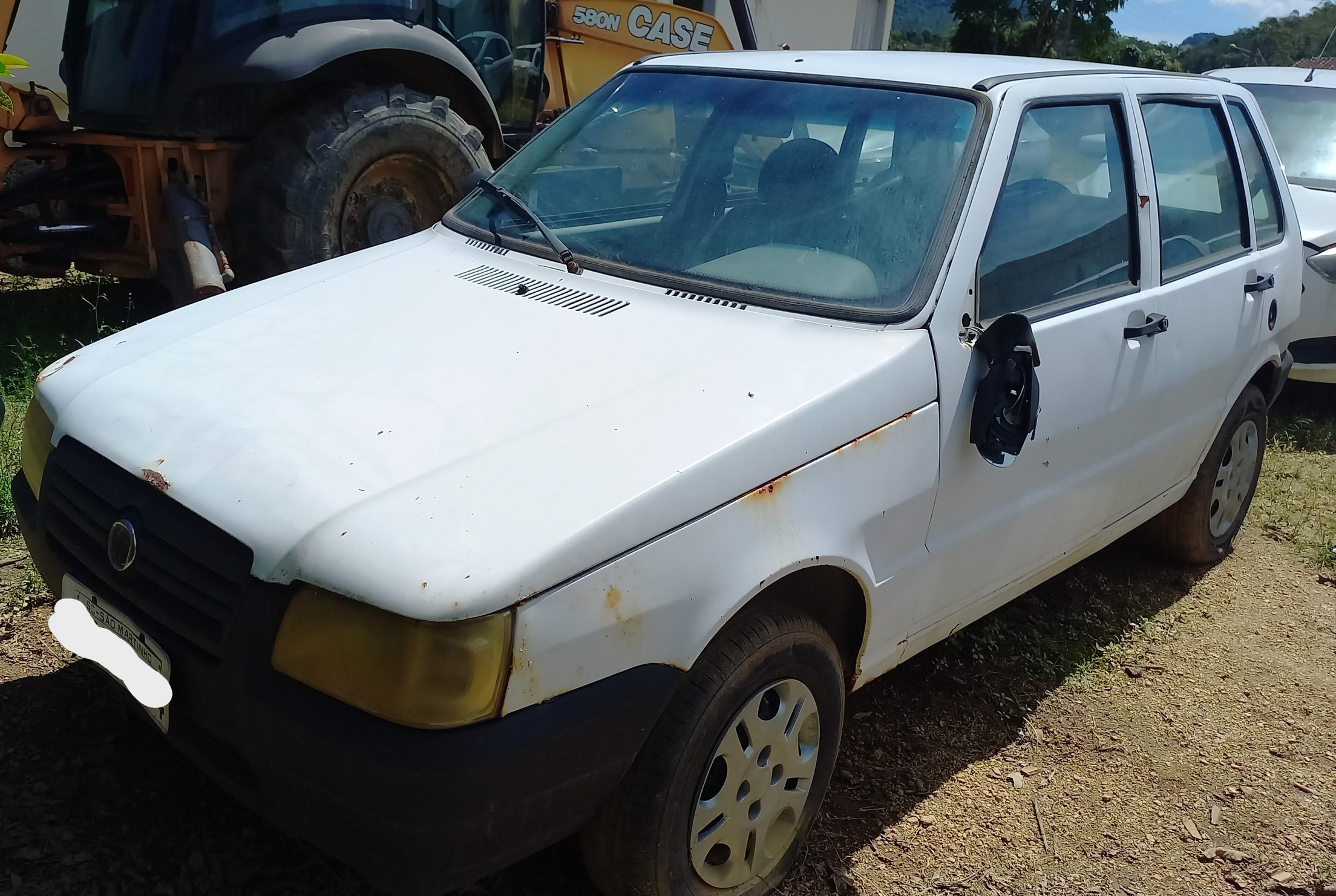 FIAT UNO MILLE FIRE FLEX ANO: 2008/2008 PLACA FINAL 4 (SC)