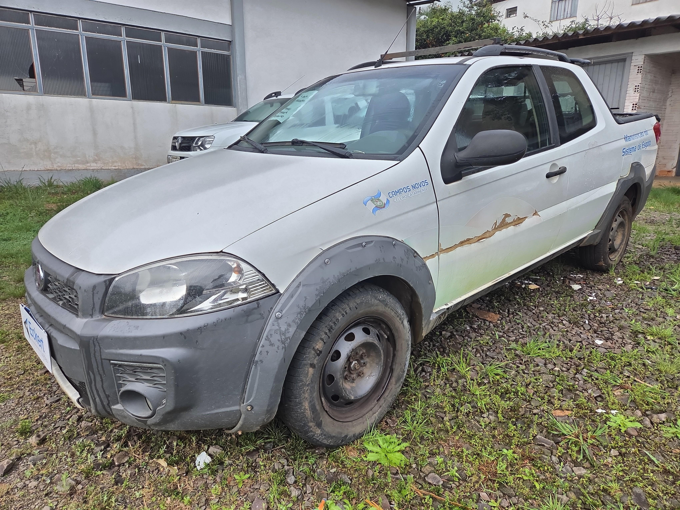 FIAT STRADA WORKING CD ANO: 2016/2016 PLACA FINAL 5 (SC)