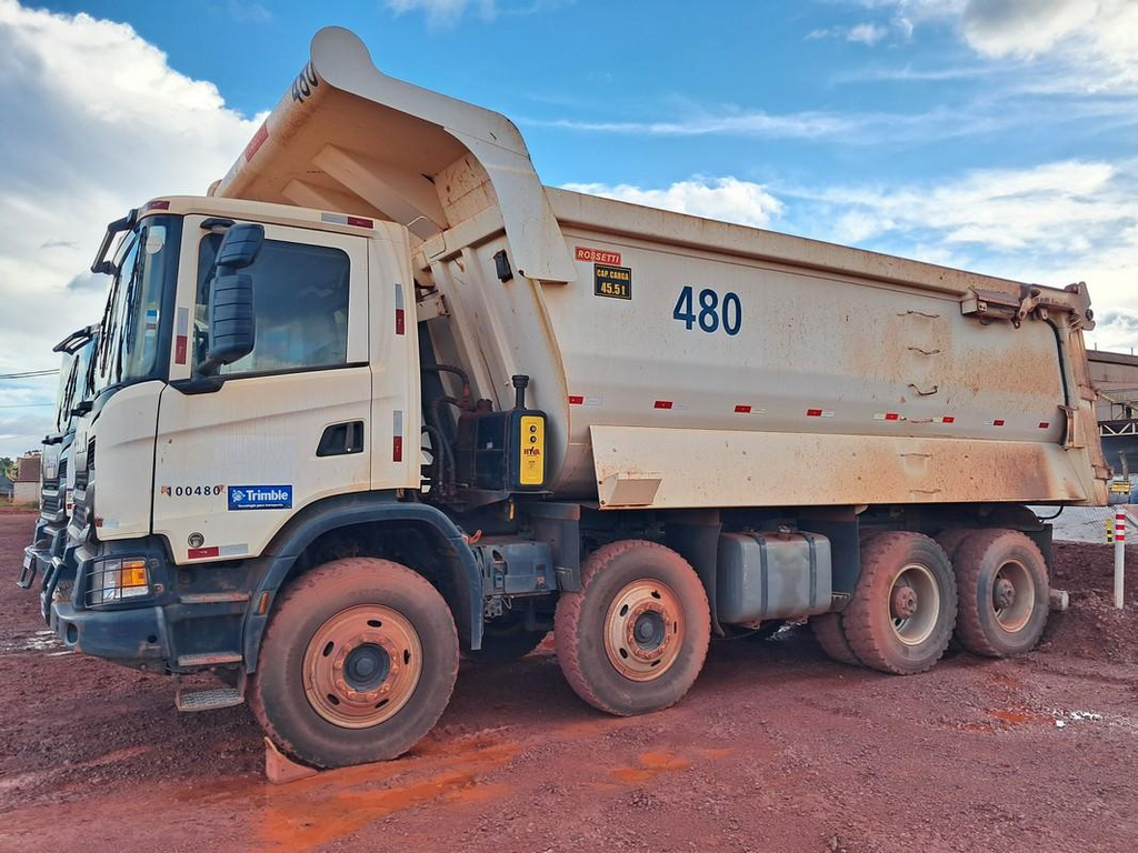CAMINHÃO BASCULANTE SCANIA G500 B8X4 XT CS, 2020/2020, Placa FINAL 3 (MG), (Ref.: 11000480)