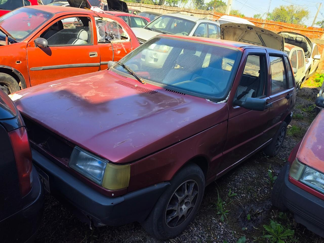 UNO CS IE - FIAT, 1993/1994, VERMELHO