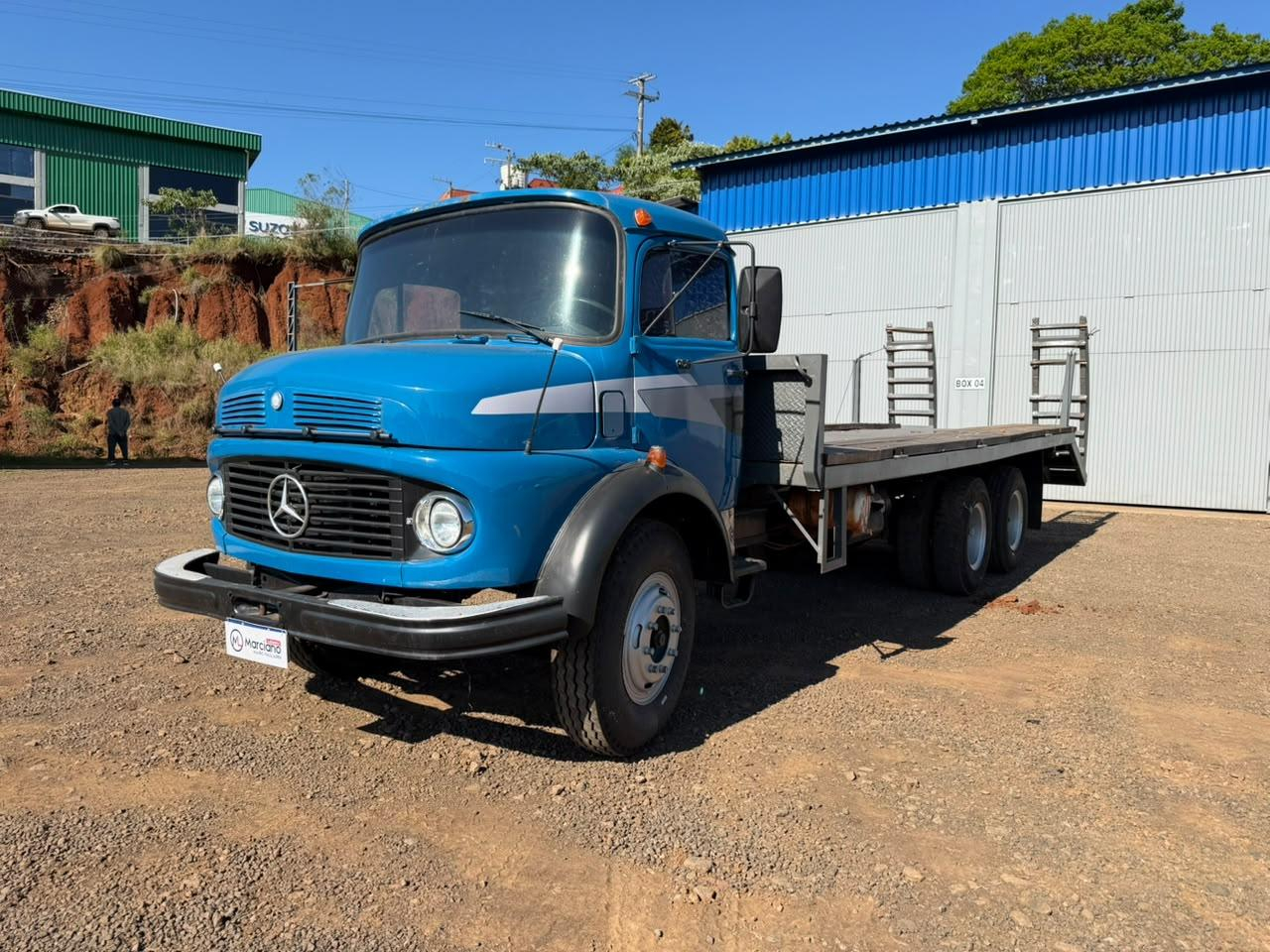 CAMINHÃO MERCEDES BENZ L 1113 DE ANO 1973 COM PLACA FINAL 8