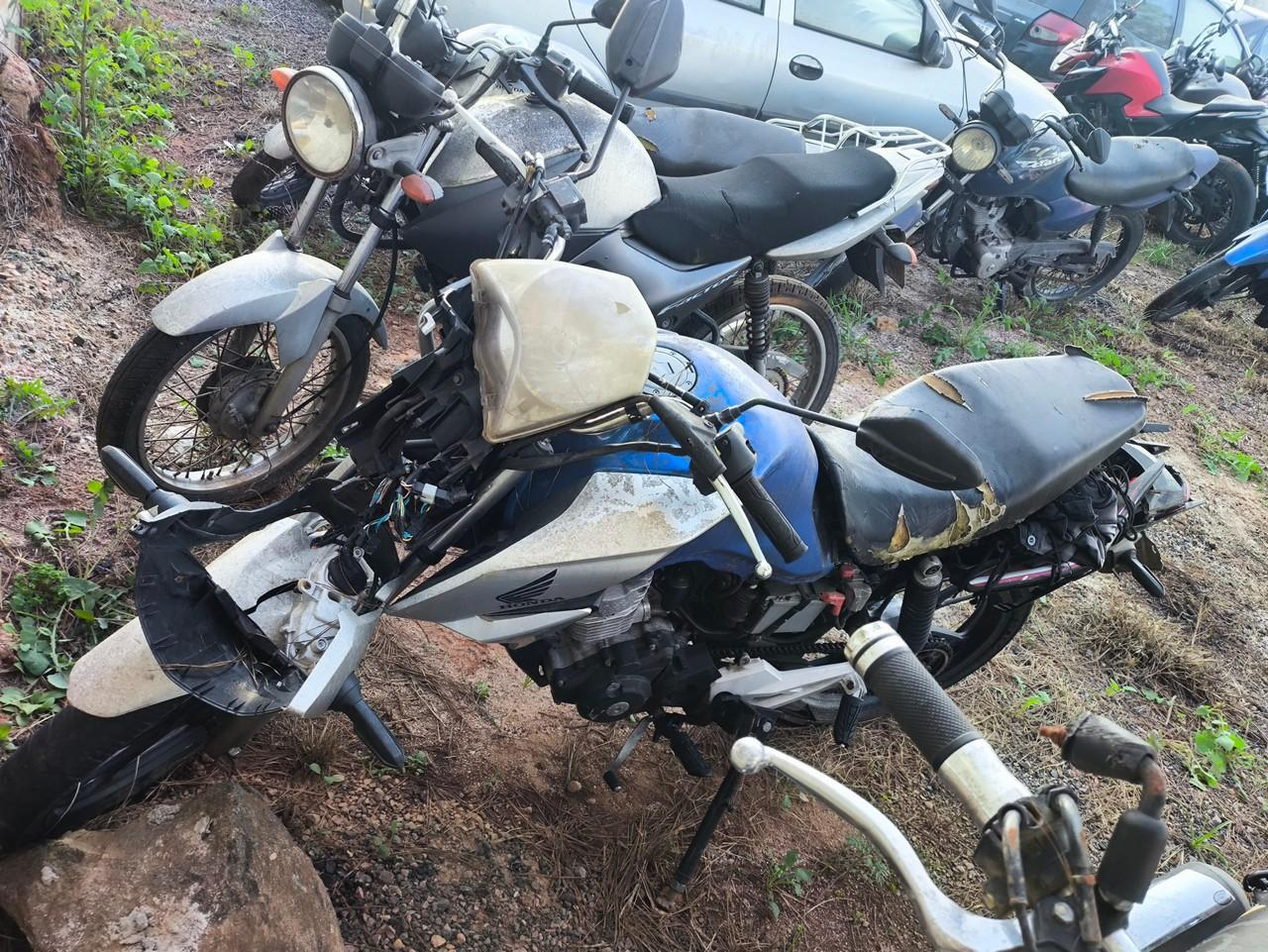SUCATA CG 160 TITAN - HONDA, 2019/2020, AZUL