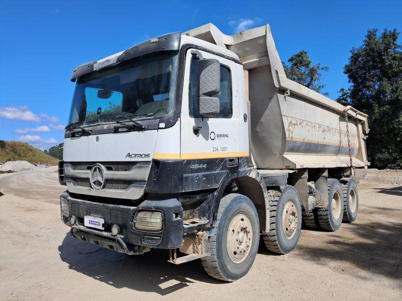 CAMINHÃO BASCULANTE MERCEDES-BENZ ACTROS4844K8X4, 2010/2010, Placa FINAL 3 (SP), (Ref.: 2061001)