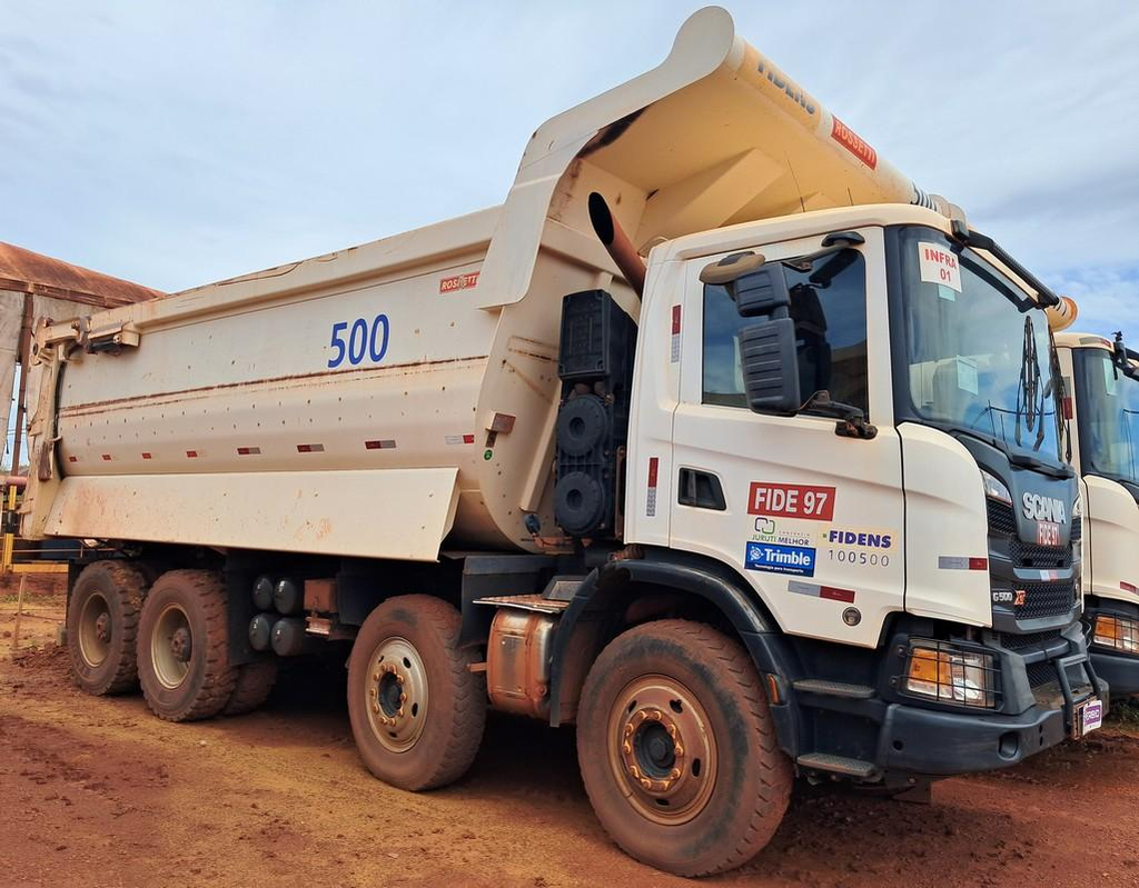 CAMINHÃO BASCULANTE SCANIA G500 B8X4 XT CS, 2020/2020, Placa FINAL 7 (MG), (Ref.: 11000500)