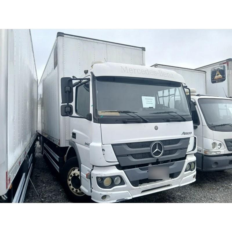 CAMINHÃO BAÚ C/ BLINDAGEM ELÉTRICA T4S MERCEDES-BENZ ATEGO 2426, 2018/2018, Placa FINAL 0 (PE), (Ref.: 22521300027943)