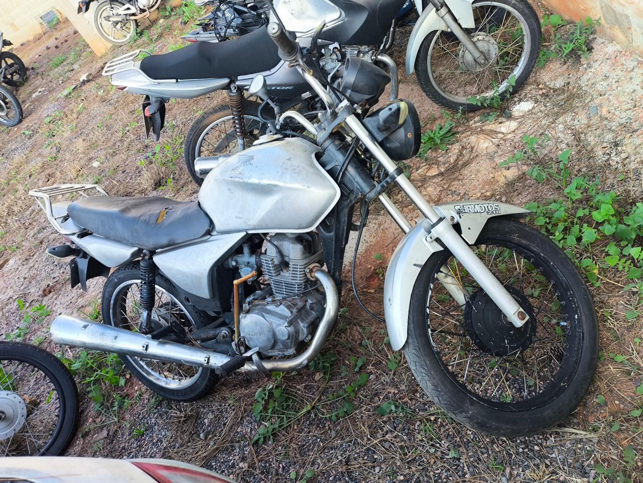 SUCATA CG 150 TITAN KS - HONDA, 2006/2006, PRATA