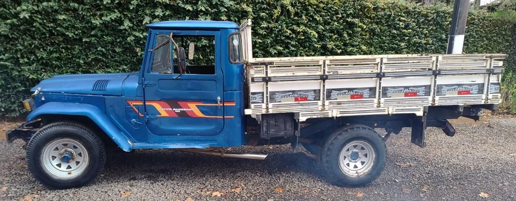 Toyota/Bandeirante - 1978/1978 - Placa FINAL: 0D87
