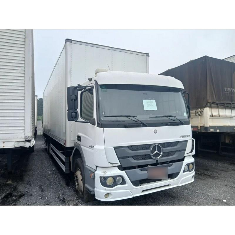 CAMINHÃO BAÚ C/ BLINDAGEM ELÉTRICA T4S MERCEDES-BENZ ATEGO 2426, 2018/2018, Placa FINAL 9 (PE), (Ref.: 73553300026198)