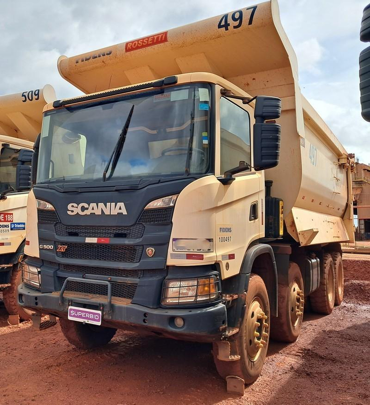 CAMINHÃO BASCULANTE SCANIA G500 B8X4 XT CS, 2020/2020, Placa FINAL 2 (MG), (Ref.: 11000497)
