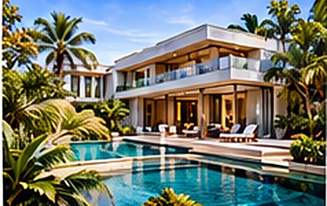 Casa com piscina (imagem ilustrativa do modelo)